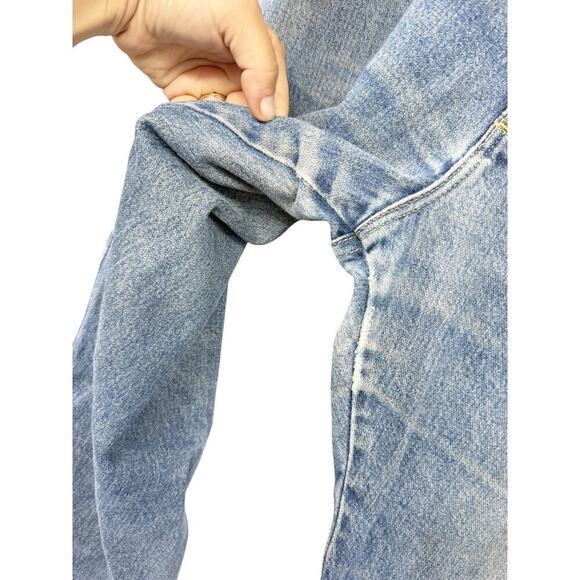 Wrangler George Straight Cowboy Cut Jeans Stained Well Worn 38X32 - Picture 3 of 13